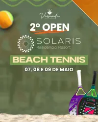 2º Open Solaris Residencial Resort de Beach Tennis - Masculino Soma 30+