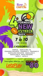 4 torneio New Estrela Beach tenis - Masculina C