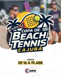 Copa Café Cajubá de Beach Tênis 2026 - 40+ MASCULINO