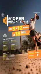 5º OPEN DE BEACH TENNIS ARENAFUT - PRIME300 - PENAPOLIS/SP - MASCULINA A