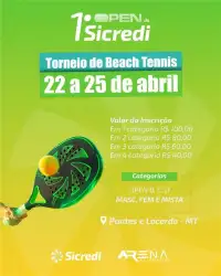 1º OPEN DO SICREDI  - MASCULINO B