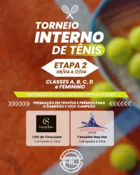 ETAPA 2 - TORNEIO INTERNO DE TÊNIS - SIMPLES MASCULINA C