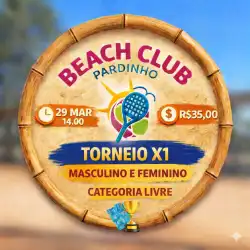 Torneio X1 - X1 Masculino Livre (Simples)