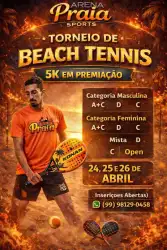 1 Torneio De Reinauguraçao Arena Praia  5k - MISTA C+D D+D