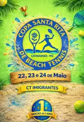 Copa Santa Rita De Beach Tennis -  Edição de 1 ano - MISTA D