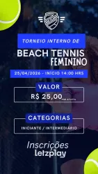 TORNEIO INTERNO FEMININO GRÊMIO RECREATIVO - INICIANTE