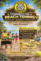 TORNEIO DE BEACH TÊNNIS - PRO SAÚDE / ICEBEATS