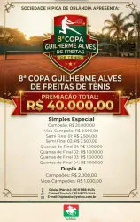 8 Copa Guilherme Alves de Freitas  - Masculino Especial