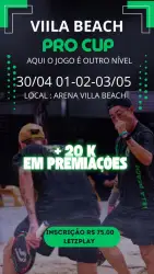 VILLA BEACH PRO CUP - BURST  - FEMININO D