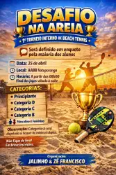 1 Torneio Interno"Desafio na Areia" alunos Jalinho e Zé Francisco - DUPLA MASCULINA C