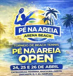 1º Open Pé na Areia Arena Beach - DUPLA MISTA C