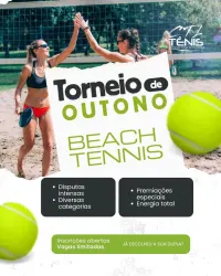 TORNEIO DE OUTONO BEACH  - CATEGORIA MASCULINA INICIANTE 