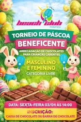 Torneio de Páscoa Beneficente  - Dupla Masculina Livre