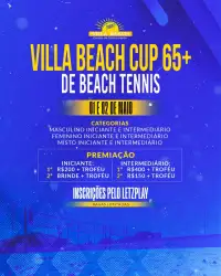 Villa Beach Cup 65+  - Masculino intermediário 