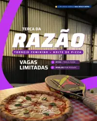 Terça da Razão  - DUPLA FEMININA D FEMININA E/D