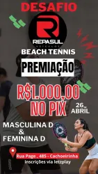 DESAFIO - REPASUL veiculos - (masc\fem D) (R$1000,00 NO PIX) arena playsports cachoeirinha