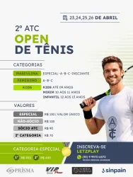 2º ALFENAS TENIS CLUBE Open de Tenis ( Categoria Especial ) - Especial 