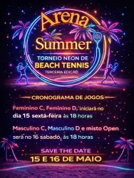 Torneio Neon 3• Edição - DUPLA FEMININA D