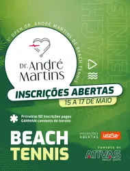 1º Open Dr André Martins de Beach Tennis  - DUPLA MISTA B