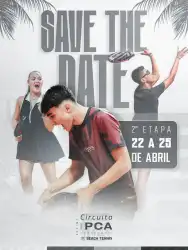 2ª Etapa - CIRCUITO PCA ENGENHARIA 2026 - (Categoria D) - ARENA FORUMTMI - MASCULINO D