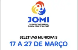 JOMI - Jogos Municipais De Pessoas Idosas 2026 - Feminino - A