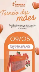 Dia das Mães 2026 Curitiba Beach Sports - Mães e filhos de 12 a 14 anos