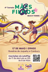 IV° Torneio Mães e filhos BT Ipê Clube 2026 - Mães e filhos entre 9 e 11 anos
