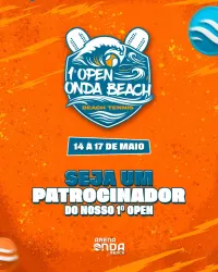 1° OPEN ONDA BEACH DE BEACH TENNIS - Duplas Masculina Iniciante
