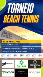 1º TORNEIO ARENA MCC - BEACH TENNIS - DUPLA FEMININA E