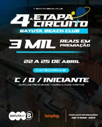 4° Etapa Circuito Batuta Beach Club