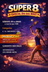 SUPER 8 - ESPECIAL DIA DAS MÃES  - FEMININO D