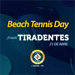 Beach Tennis Day Feriado Tiradentes - Masculino Livre