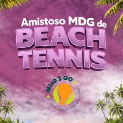 Amistoso MDG de Beach Tennis - Edição Abril