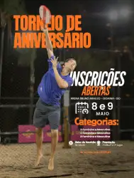 Torneio de Aniversário  - DUPLA FEMININA D