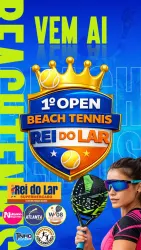 1° Open REI DO LAR SUPERMERCADO de Beach Tennis
