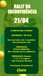 RALLY DA INCONFIDÊNCIA  - FEMININO A/B 