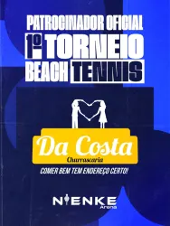 1° torneio de beach tennis da costa churrascaria - DUPLA MISTA C