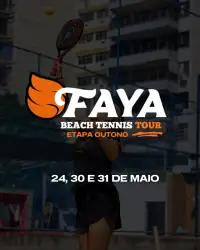 Faya Beach Tennis Tour Outono - Avançado Misto