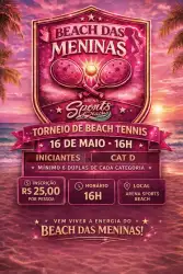 Torneio - Beach das meninas - DUPLA FEMININA D