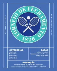  14 . Torneio do Ranking Leal Tênis / 2026 by Localizo Certo - Master 250