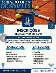 TORNEIO ABERTO DE TENIS  - C Masculino 2