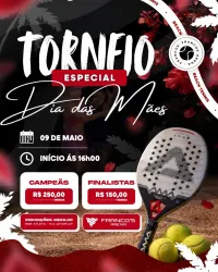 TORNEIO ESPECIAL DIA DAS MAES - DUPLA FEMININA - INTERMEDIÁRIO 