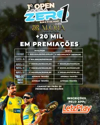 1º Open Arena Zero1 Edição Alora Sports - FEMININO B