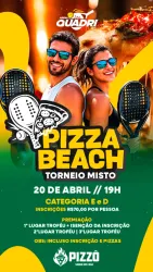 Pizza Beach - Dupla Feminina E/D