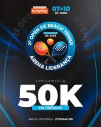 2º OPEN DE BEACH TENNIS - DUPLA MASCULINA A