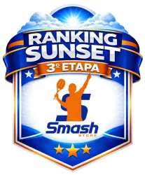 3ª Etapa Smash Ranking Sunset 2026 - Dupla Mista - INICIANTE
