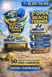 3º Open Beach Tennis Holler Uniformes