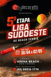 5ª Etapa Liga Sudoeste Decoratti - Arena Dois Vizinhos - MASCULINO 60+