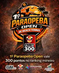 FMBT300 - 1º PARAOPEBA OPEN DE BEACH TENNIS - AMADOR - Dupla Mista D