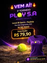 Play S.A   3°Torneio 